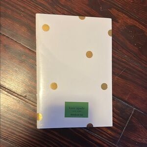 Kate Spade Gold Polka Dot triple Notebook set